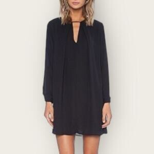 NWT | Krisa | Long Sleeve Swing Dress | Black | Medium